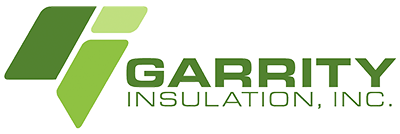 Transparent image of the Garrity Insulation, Inc. logo.