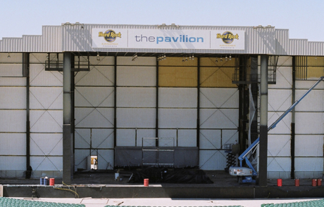 Insulation project at The Pavilion at Hard Rock Casino in Albuquerque, New Mexico.