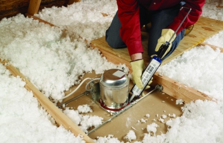 Air sealing in central New Mexico