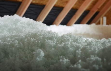 Attic insulation in central New Mexico